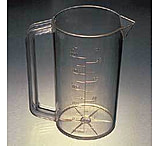 Image of Nalge Nunc Graduated Transparent Beakers with Handle, PMP, NALGENE 1223-3000