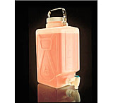 Image of Nalge Nunc Rectangular Carboys with Spigot and Handle, Fluorinated High-Density Polyethylene, NALGENE DS2327-0050, Case