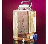 Image of Nalge Nunc Rectangular Carboys with Spigot and Handle, Polycarbonate, NALGENE 2322-0020