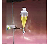 Image of Nalge Nunc Separatory Funnels, Polypropylene, Squibb, Pear-Shape, NALGENE 4300-0125