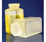 Image of Nalge Nunc Square Bottles, Polypropylene, Wide Mouth, NALGENE 2110-0006, Pack of 12