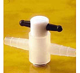 Image of Nalge Nunc Stopcocks, Polypropylene with Teflon Resin TFE Plug, NALGENE 6460-0004