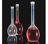 Image of Nalge Nunc Volumetric Flasks with Screw Cap, PMP, NALGENE 4001-0100
