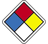 Image of National Marker Label 4 Color Diamond WML1