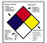 Image of National Marker Labels Nepa WRTE-ON RL/250 4X4 HMS-14-L