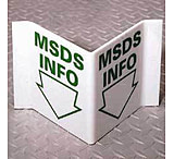 Image of National Marker Sign Visi FIRST-AID 5.7X8.7 VS-21-W