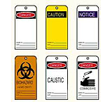 Image of National Marker Tag Caution PK/25 6X3.4 RPT-28