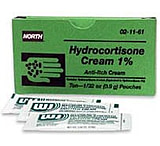 Image of North Safety Products/Haus Hydrocortisone 1% 1/32OZ Pack 021161