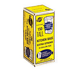 Image of Warp Brothers 13gal 125 Mil 24x30 Trash Bag 795-FB13-150