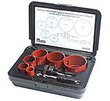 Image of M.K. Morse 8pc Electricians Hole Saw Kit 497-AV02E