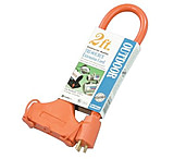 Image of Coleman Cable 25ft 14/3 Sjtw-a Orange 3-way 172-04217