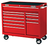 Image of Waterloo 41 11-drawer Bb Tool Cart Red 797-PMX4111
