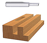 Image of Bosch Power Tools 1/8in Straight Router Bitlong 114-85152