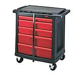 Image of Rubbermaid 5drawer Black Actionpacker Wo 640-7734-88