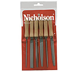 Image of Nicholson 6 Piece 4in Bastard Fileassort 183-22062N