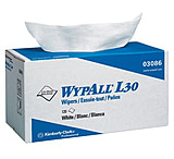 Image of Kimberly Clark 11inx10.4in White Wypall L30 E 412-03086