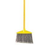 Image of Rubbermaid Brute Broom -gray W/handle Fla 640-6375-GRAY