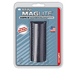 Image of Maglite Plain Black Leather Holster F/ 459-AM2A026