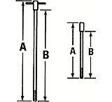 Image of Proto Puller Handle T-rod Acme 577-4260R