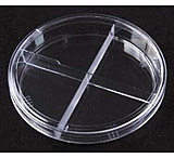 Image of Parter Medical Petri Dishes, Segmented, Sterile 3519 Fully Stackable Dishes X-Plate, Case of 500
