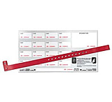 Image of Precision Dynamics Corporation Wrist Band Blood PK250 2136-00-PDJ