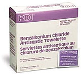 Image of Professional Disposables Towelette Bzk Antiseptic BX100 D35100