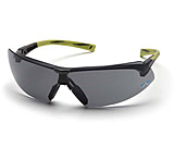 Image of Pyramex Onix Safety Glasses - Gray Lens, Hi Vis Green Frame