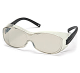 Image of Pyramex OTS Safety Glasses - Indoor/Outdoor Mirror Lens, Black Frame