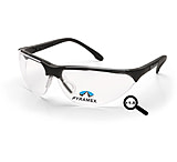 Image of Pyramex Rendezvous Readers Glasses - Clear + 1.0 Lens, Black Frame