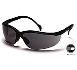 Image of Pyramex Venture II Safety Glasses - Gray Anti-Fog Lens, Black Frame