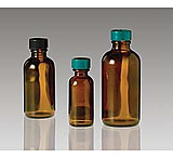 Image of Qorpak Bottle Amber Boston 4OZ CS128 7516T