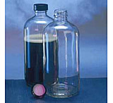 Image of Qorpak Btl Flt B-RND P/V CAP16OZ CS12 2B16QPVV