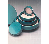 Image of Qorpak Green Thermoset Screw Caps, Fluoropolymer Resin Liner, Qorpak 5218/100, Pack of 100
