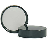 Image of Qorpak Black Phenolic Screw Caps, Pulp/Vinyl Liner, Qorpak 5001/12, Pack of 12