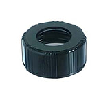 Image of Qorpak Caps Black 20-400 CS500 CAP-07004