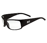 Image of Radians M&amp;p Performance 12-pack Shoot Glasses Black Frame Clear Lens