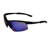 Image of Radians S&amp;W SW104 Performance Eyewear Blue Mirror Lens Black Half-Frame SW104-70C