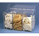 Image of S-Curve Technologies Glove Dispenser 3 Comparts CS1 GD-3