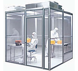Image of Simplex Strip Doors Cleanroom Airlock 8X8 Clear AL0808S
