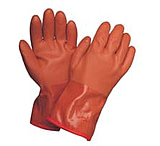 Image of Sperian Personal Protective Equipment Gloves Pvc 2DIP Flce 12 PK12 460-M, Case of 6 / Pack of 12