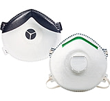 Image of Stanley Saf-T-Fit N95 Disposable Respirator w/ Exhalation Valve