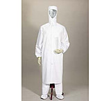 Image of Superior Uniform Frock ZIPPER/SNAP Wh Poly 4XL 3454-4XL