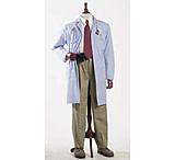 Image of Superior Uniform Unisex Polyester/Combed Cotton Poplin Lab Coats, WORKLON 3491-3XL Labcoat Unisex Misty POPLIN3XL