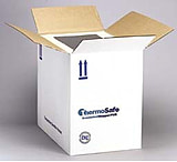 Image of Tegrant Thermosafe ThermoSafe Insulated Shippers, Polyurethane, Thermosafe Brands E168UPS 5.1 Cm (2&quot;) Wall Thickness