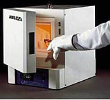 Image of Thermo Fisher Scientific Lindberg/Blue M Box Furnaces, 1100 C, Thermo Fisher Scientific Scientific BF51766A Furnaces With Micro Single Setpoint Controller