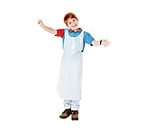 Image of United Stationers Apron Kids 36x16 30 Wht Pk30 BAU64623