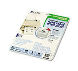Image of United Stationers Badge Insert3x2.25wht56pk CLI92423