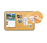 Image of United Stationers Board 18x22 Stky Cork Ccl MMM558BBS