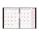 Image of United Stationers Book Appt Mth 8-1/2x11 REDCB1262CBLK