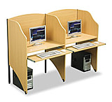 Image of United Stationers Carrel Privacy Tek BLT89869
